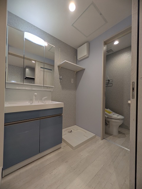 洗面設備　同物件、別号室のものです。