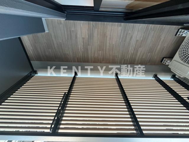 バルコニー　お洗濯にも便利なバルコニー付き