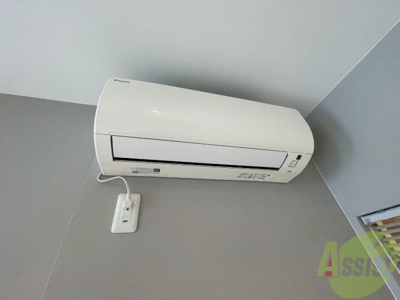 その他設備　エアコン付きで快適なリビングです！欠かせませんね。