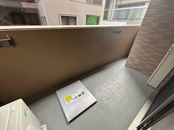 バルコニー　※別部屋の写真です