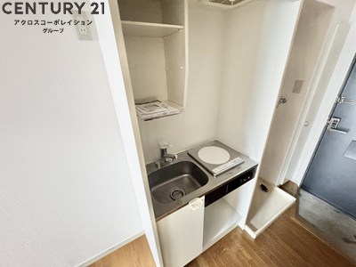 キッチン　IHコンロで火を使わず、料理初心者の方にもおすすめです！