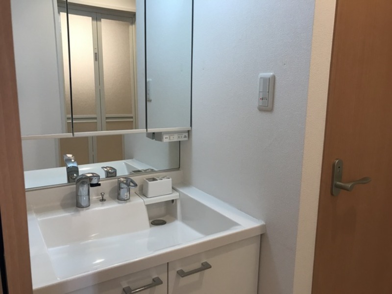 洗面設備　図面と現状に相違がある場合には現状を優先