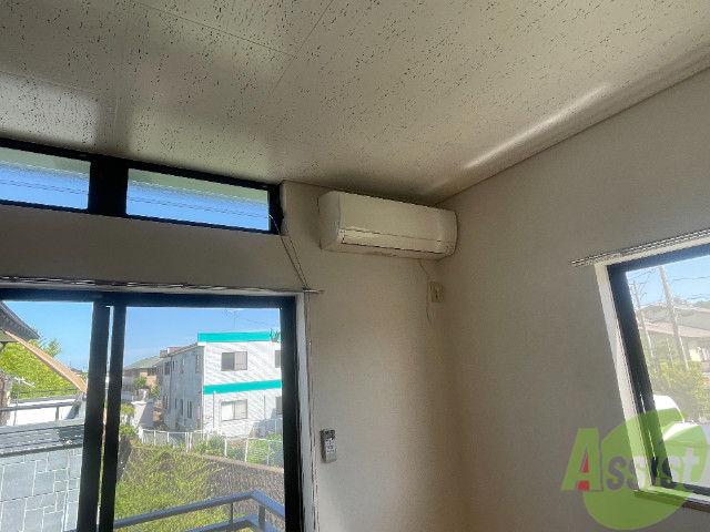 その他設備　エアコン設備、夏は涼しく、冬は暖かいですね！