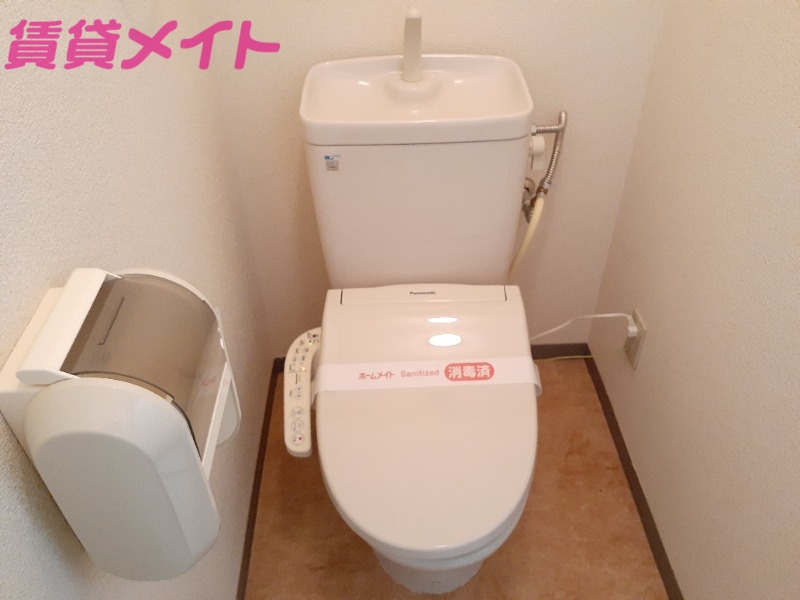 トイレ　同一物件の別部屋の写真です
