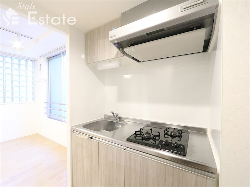 キッチン　システムキッチン（ガス2口コンロ）