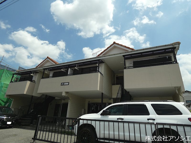 建物外観　コーポ龍宝のご紹介は住まいの窓口アソシエにお任せください。