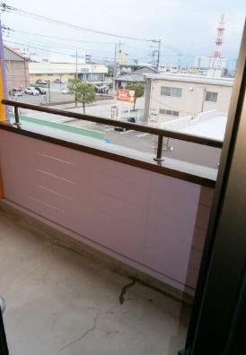 バルコニー　モデルルーム