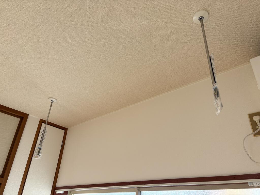 その他設備　室内物干し