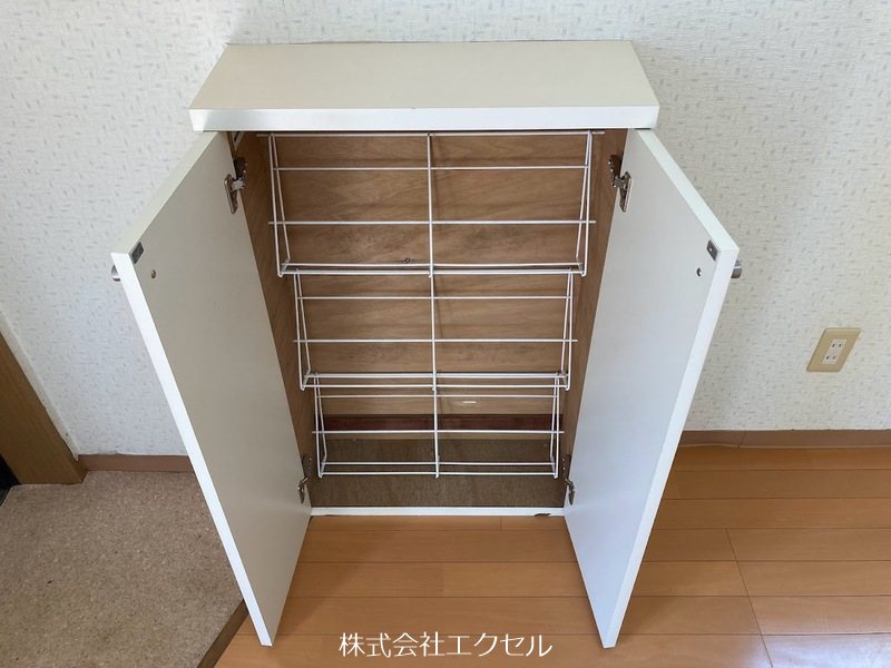 収納　シューズボックス付きです。