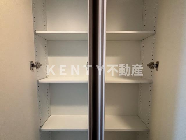 収納　大きなスペースがあり、収納には困りません