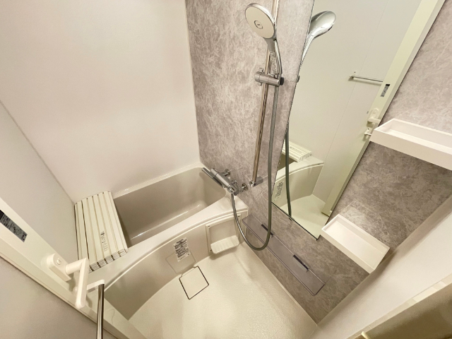 バス・シャワールーム　２０３号室の写真です。