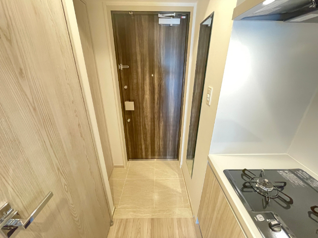 玄関　２０３号室の写真です。