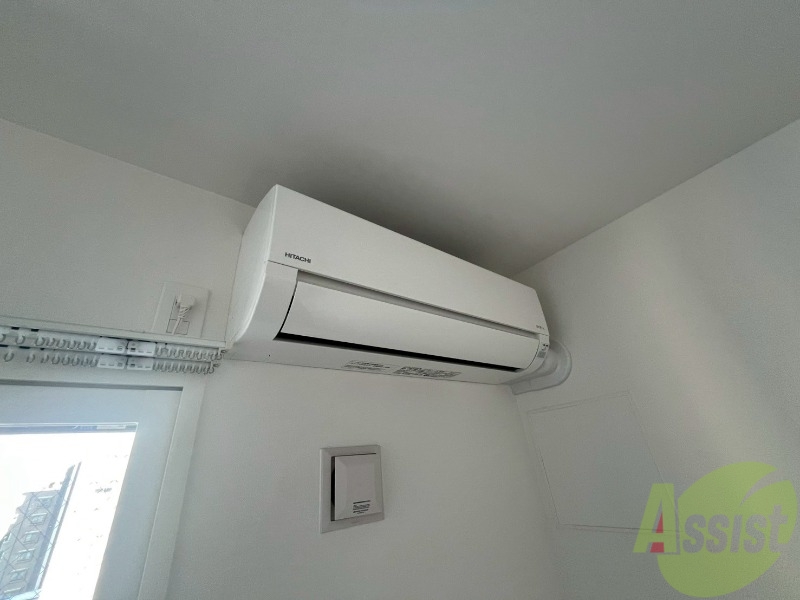 その他設備　エアコンが設置してありますので、寒暖対策もばっちり。