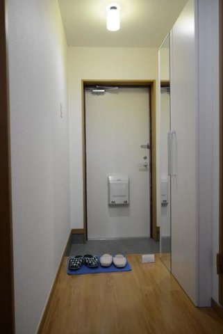 玄関　明るい玄関です