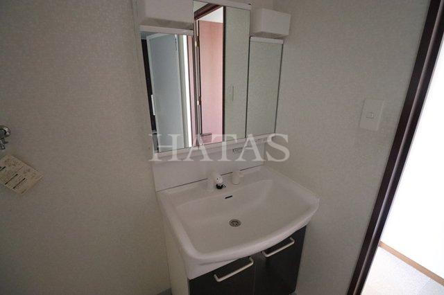 洗面設備　同物件別部屋のお写真です