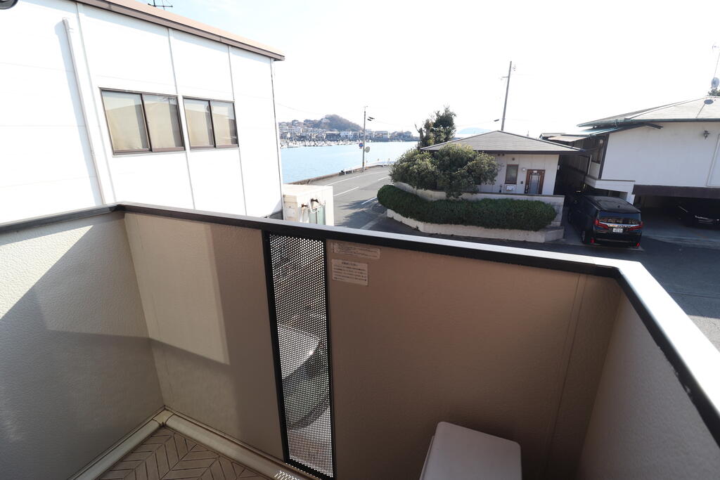 バルコニー　オーシャンビューのバルコニー☆