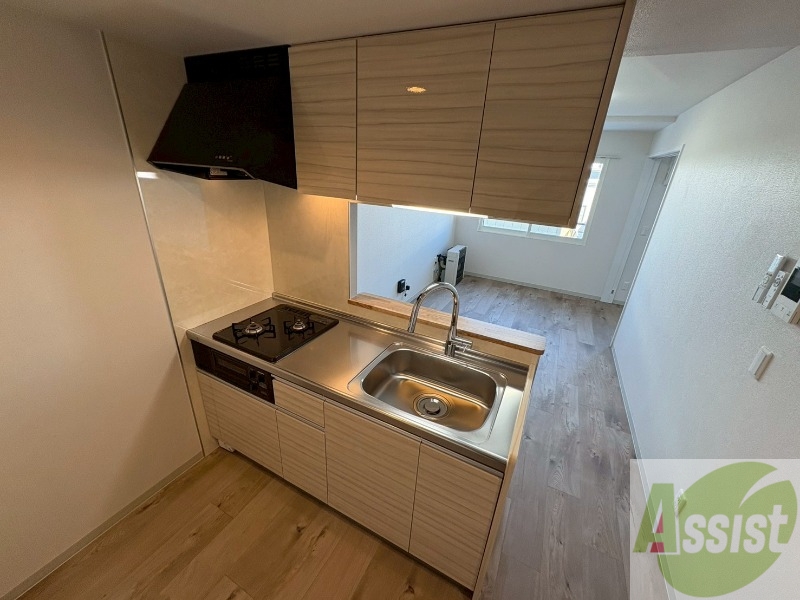 キッチン　システムキッチンなので、すぐお料理に使えます！