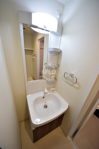 洗面設備　エグゼ堺筋本町　独立洗面台