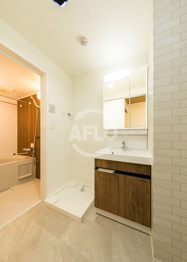 洗面設備　S-MOVE大阪鶴見　洗面脱衣所