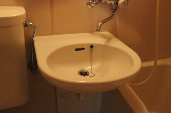 洗面設備　※別号室の写真です