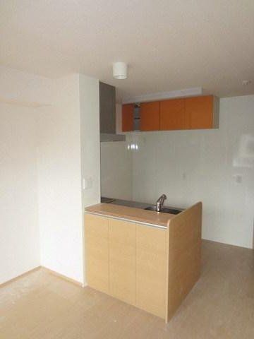 その他部屋・スペース　オープンのカウンターキッチン。