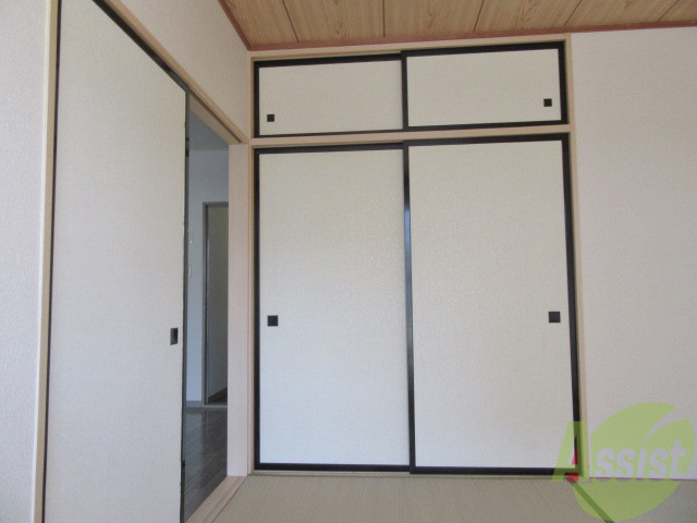 収納　ここに収納があります。収納があると部屋が広く使えます。