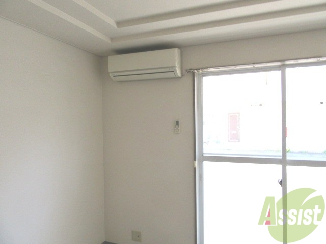 その他設備　エアコンが付いていますので寒暖対策もばっちり。