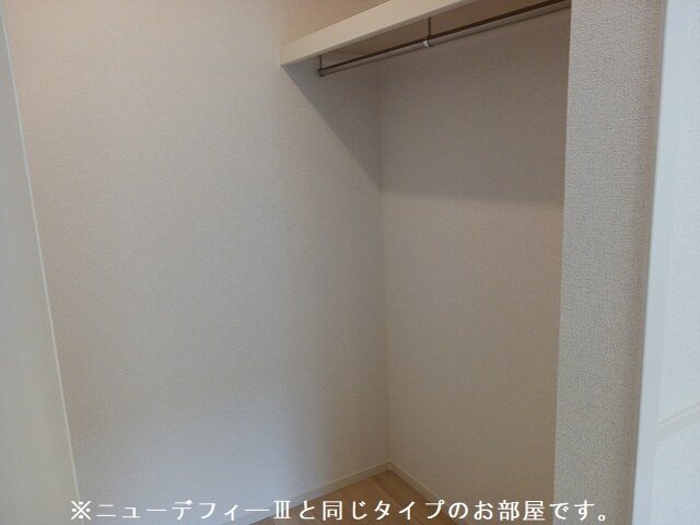 収納　収納のためのスペースです