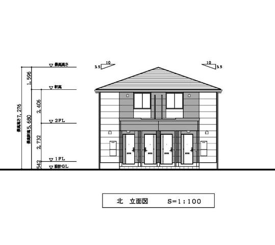 建物外観　完成予想図