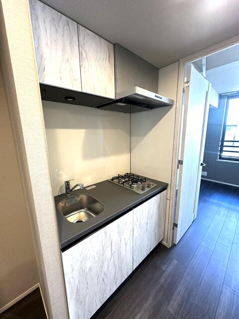 キッチン　◆２口ガスコンロ付きシステムキッチン◆