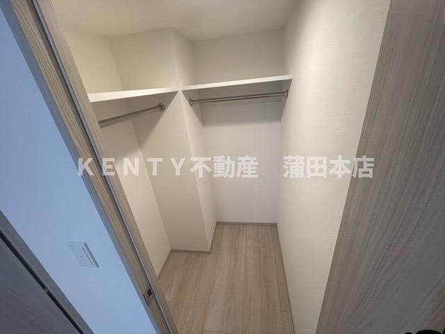 収納　たっぷりとした収納スペースです