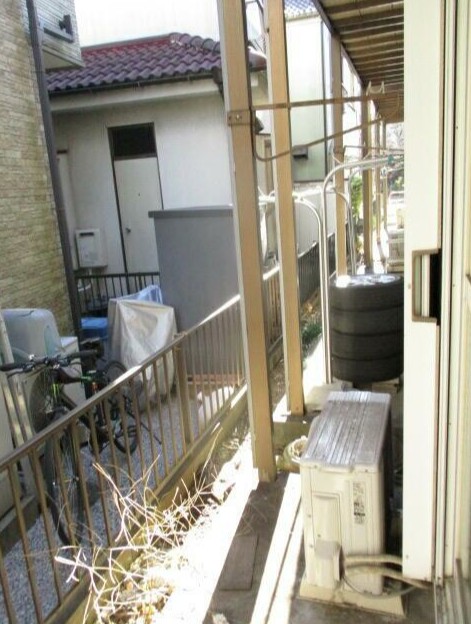 バルコニー　※他の号室写真になります。