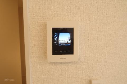 セキュリティ　カメラ付インターホン（イメージ）