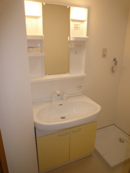 洗面設備　※他号室の写真です