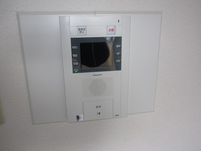 セキュリティ　モニター付き