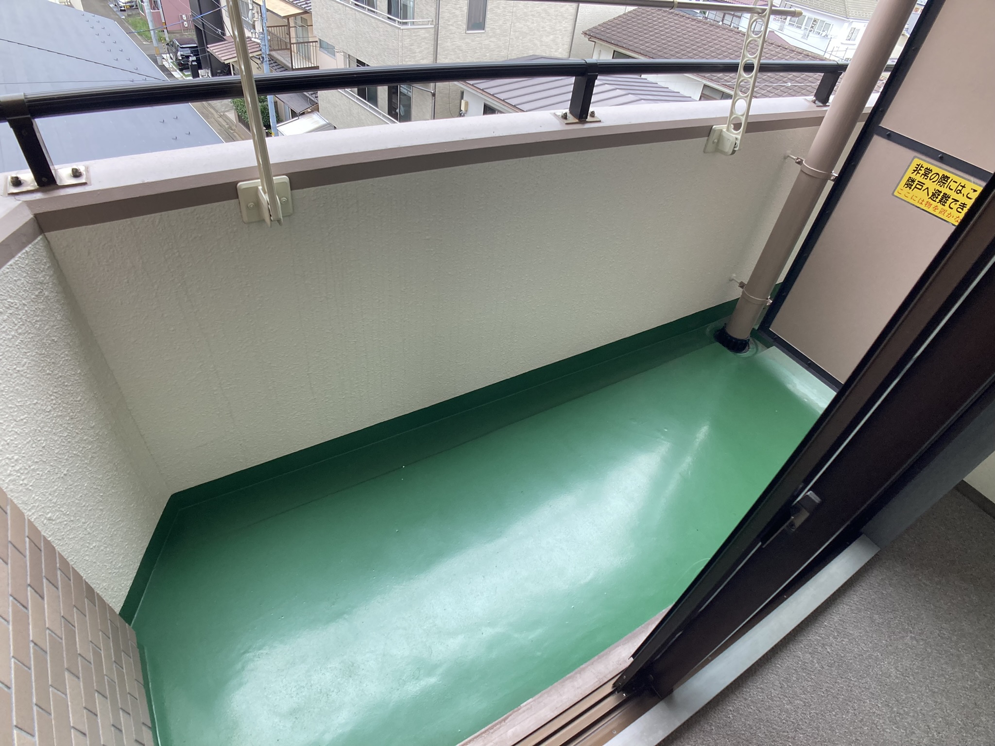 バルコニー　３．２４平米