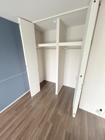 収納　たっぷりとした収納スペースです
