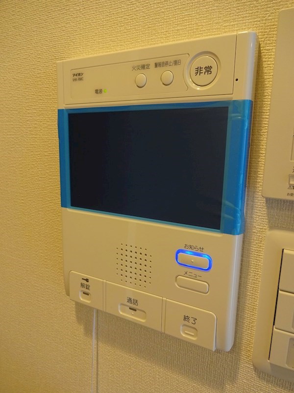 セキュリティ　同施工会社の同仕様写真です。