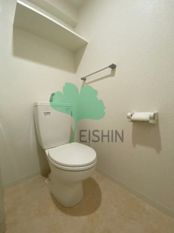 トイレ　清潔感のあるトイレです。