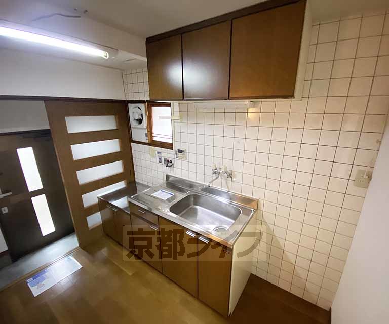 キッチン　ガスコンロ設置可