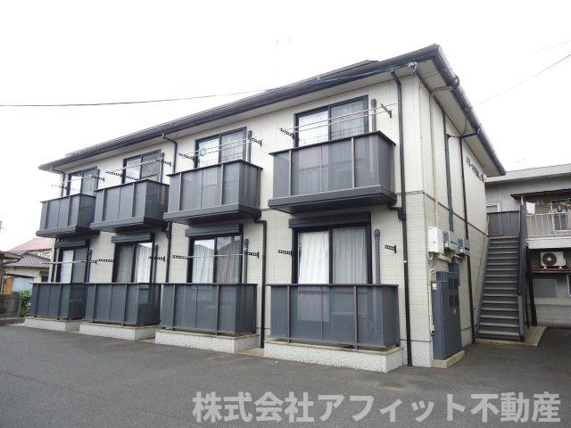 建物外観　ドミール多治米A棟・軽量鉄骨造