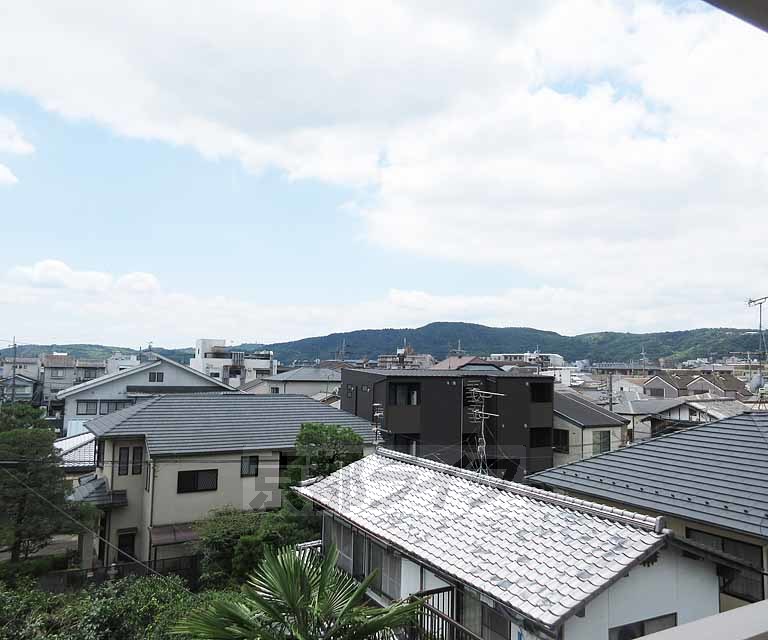 眺望　ベランダ空の風景です・