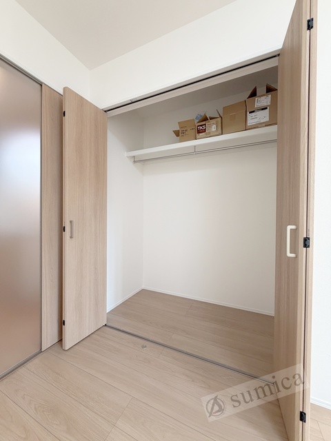 収納　たっぷりと収納できるクローゼット♪♪