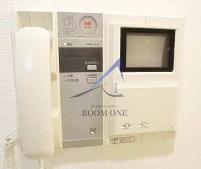 セキュリティ　モニター付インターホンです。