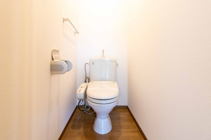 トイレ　ゆったりとした空間のトイレです