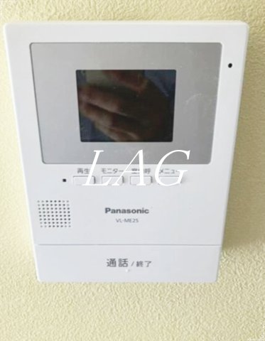 セキュリティ　モニター付きインターホンです。