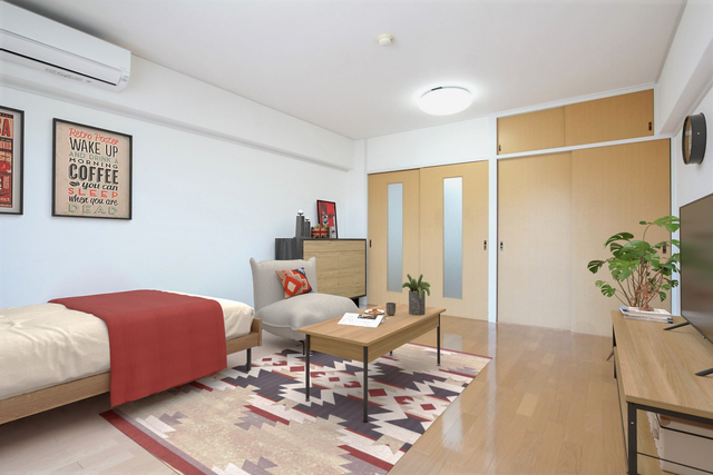 居室・リビング　イメージ画像につき、画像内家具家電は付帯設備ではございません