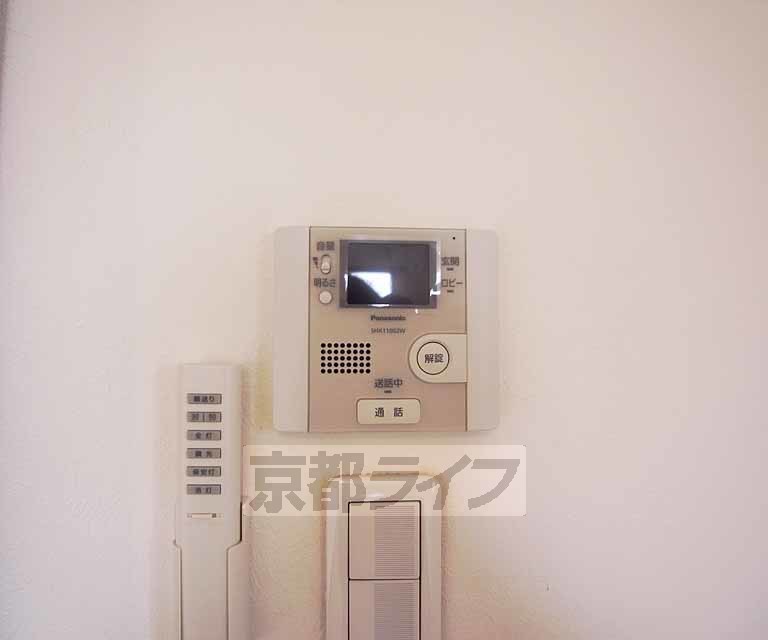 セキュリティ　テレビホンです。