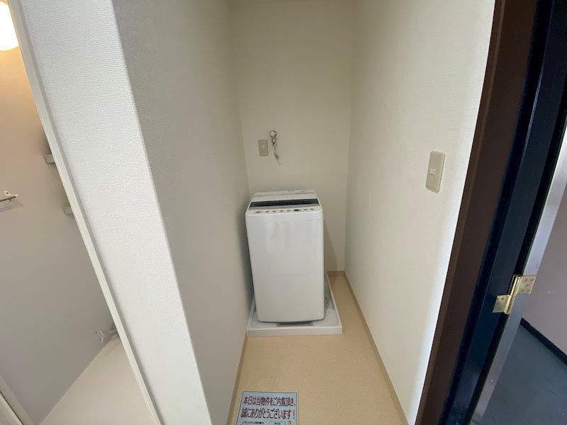 その他設備　室内洗濯機置き場あり♪