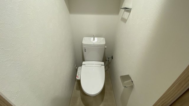 トイレ　ゆったりとした空間のトイレです